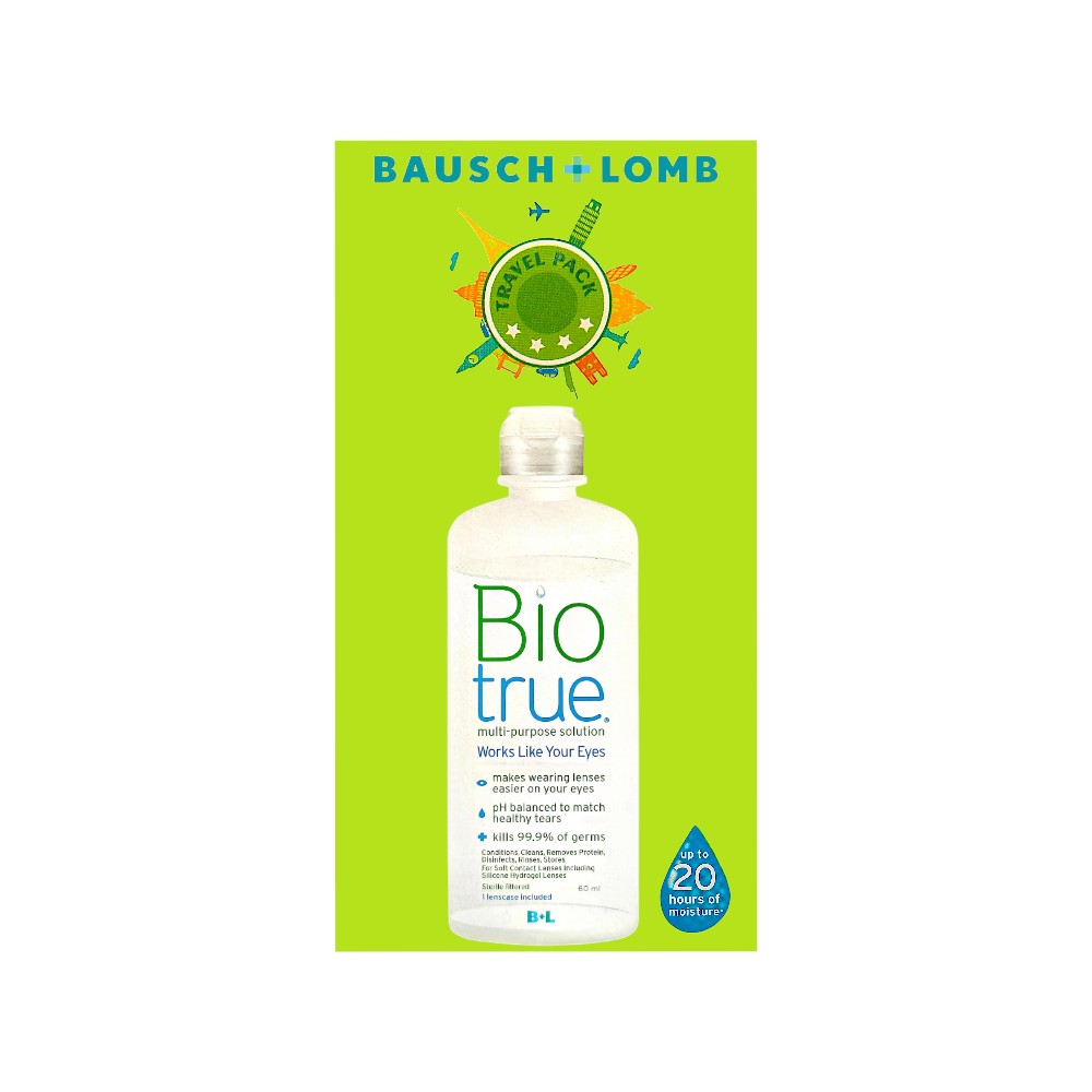 Baush+Lomb bio true 60 ml travel kit